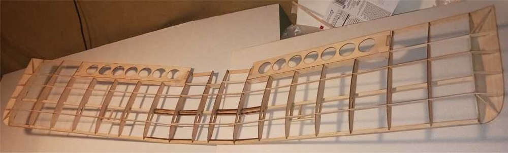 Aeroscout wing, Swept back wing short kit with covering.