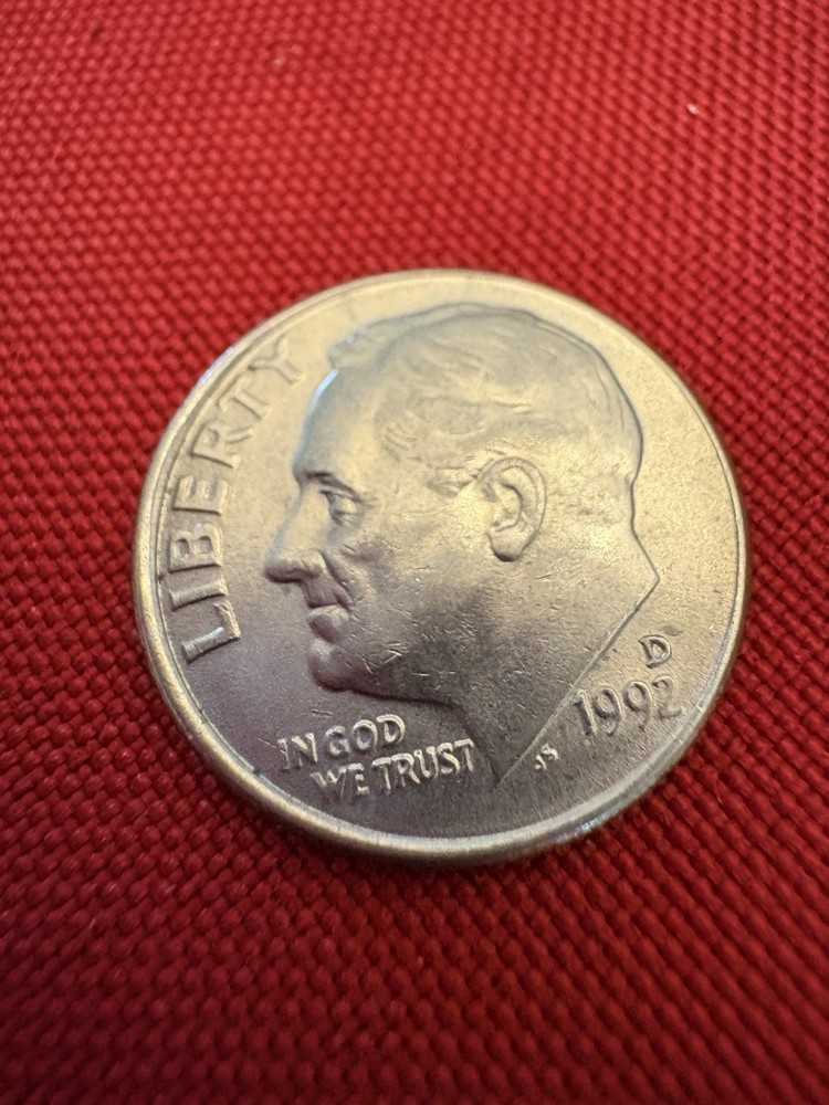 1992 D dime