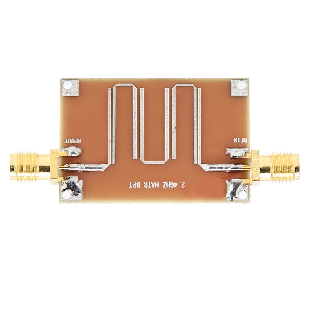 Bandpass Filter Module Microstrip Signal Board 2.4GHz Accessory Electronic Compˇ