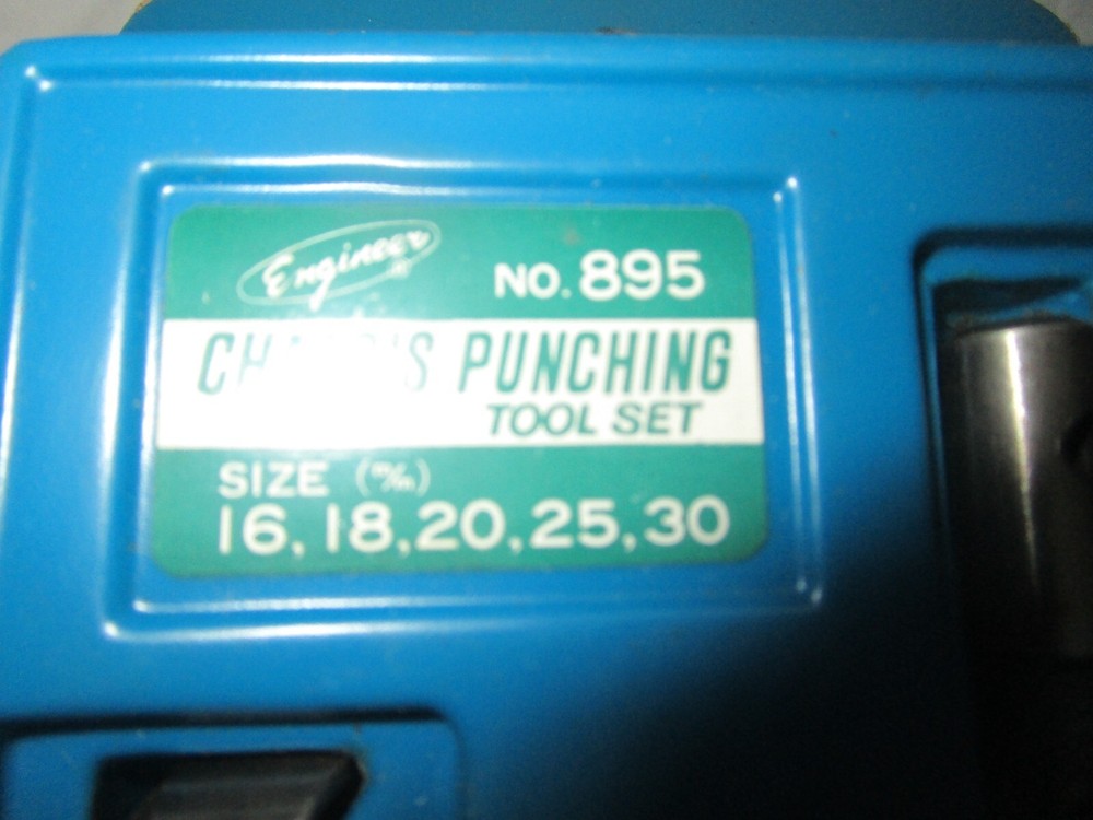 Engineer Chassis Punching Tool Set No. 895