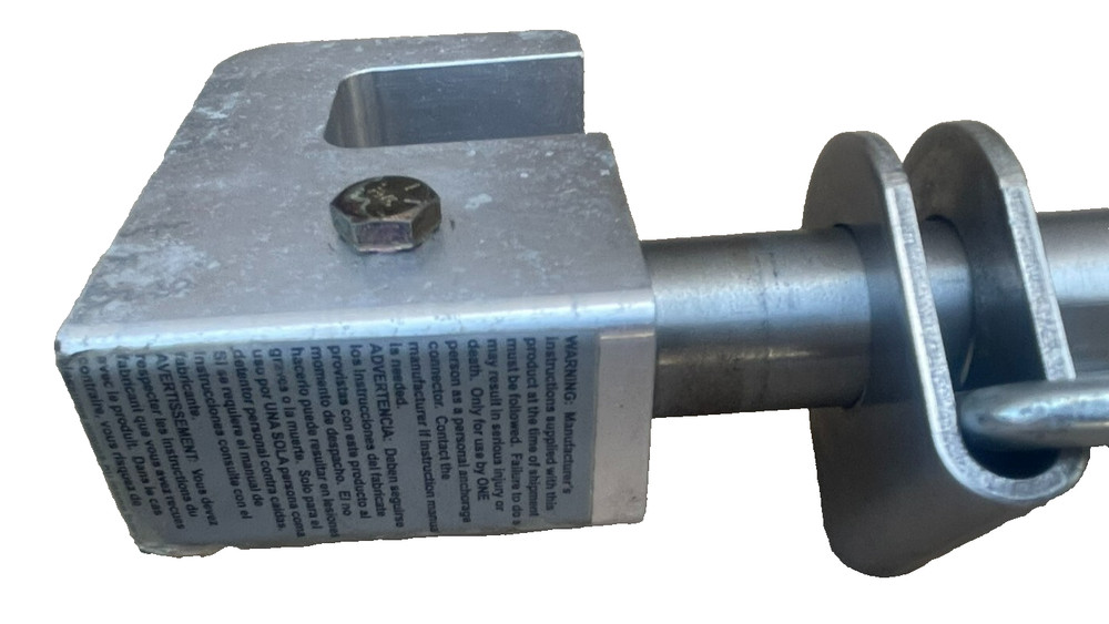 Miller Fall Protection, Adjustable Beam Anchor, 8814-12