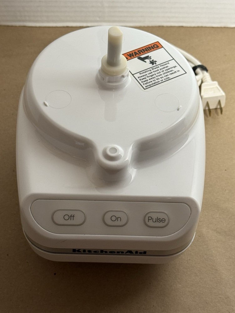 KitchenAid Chef’s Food Processor KFP300WH Little Classic Replacement Base Only