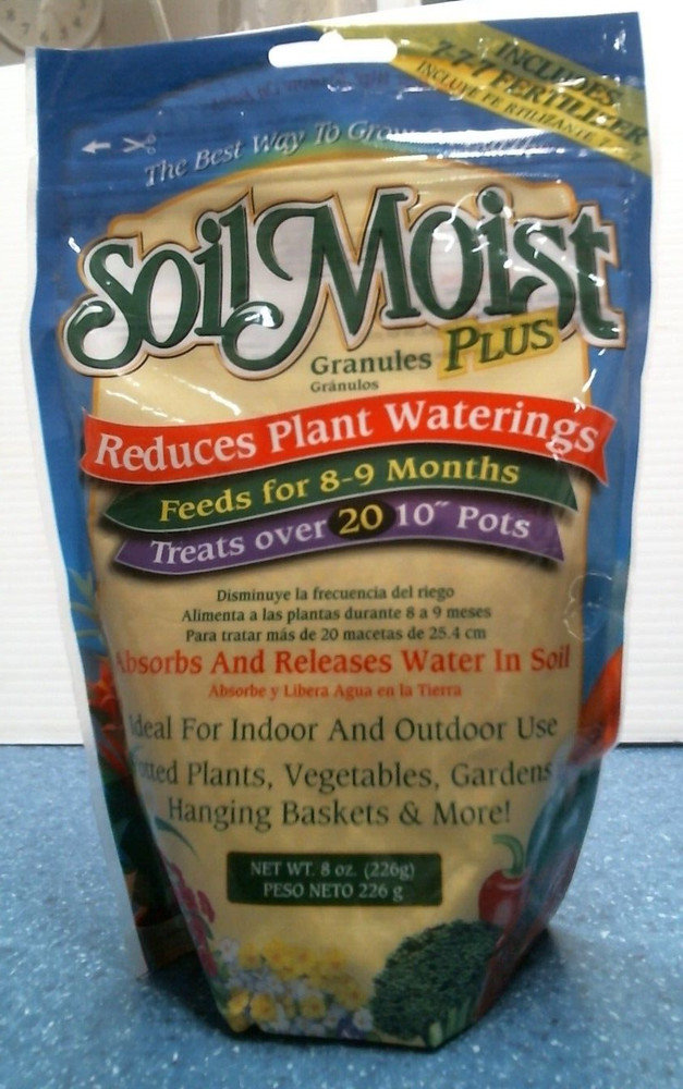 Soil Moist Hydrogel Granules 8 Oz.  (01085) FS