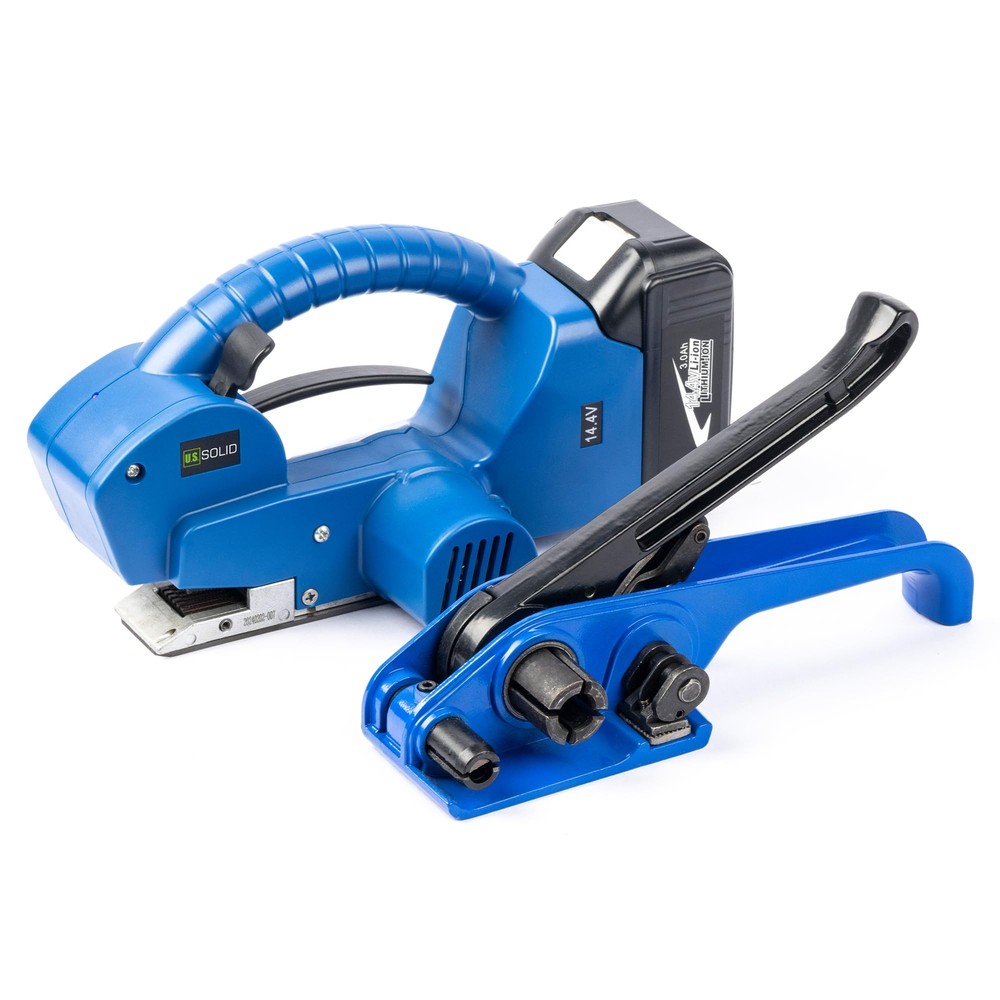 U.S. Solid Semi-Automatic Strapping Machine Tools for 1/2-3/4 in PP PET Straps