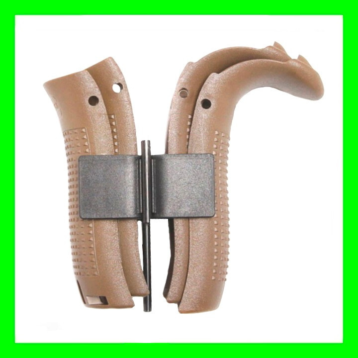 Glock 19X OEM COYOTE Backstrap Beavertail Set 39298