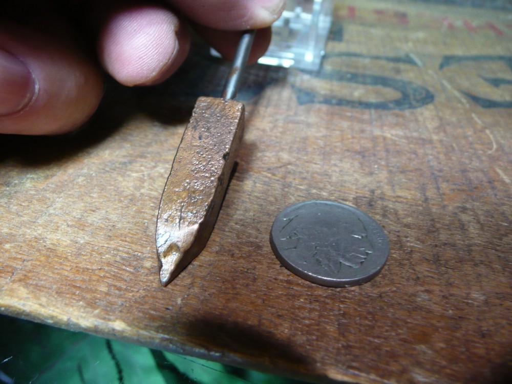 Antique Copper Soldering Iron 1.7oz.