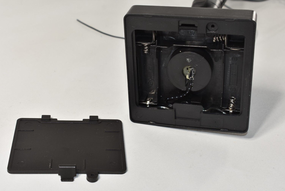 Lit Tree Weeping Willow Drooping 23" Halloween Black Battery Lighted Spooky