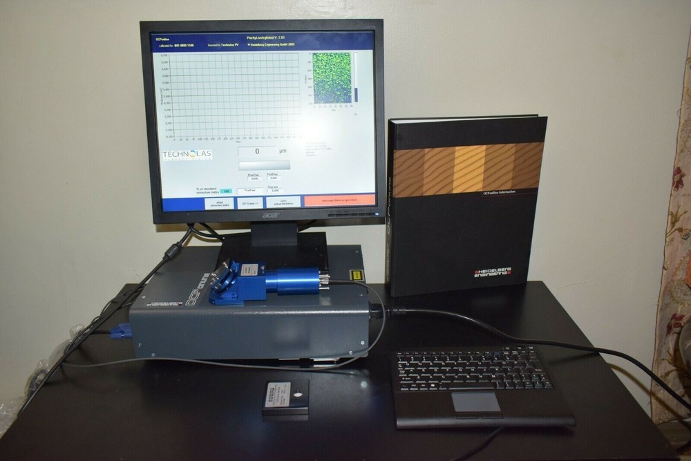 Heidelberg intraoperative pachymeter /thickness gauge using OCT