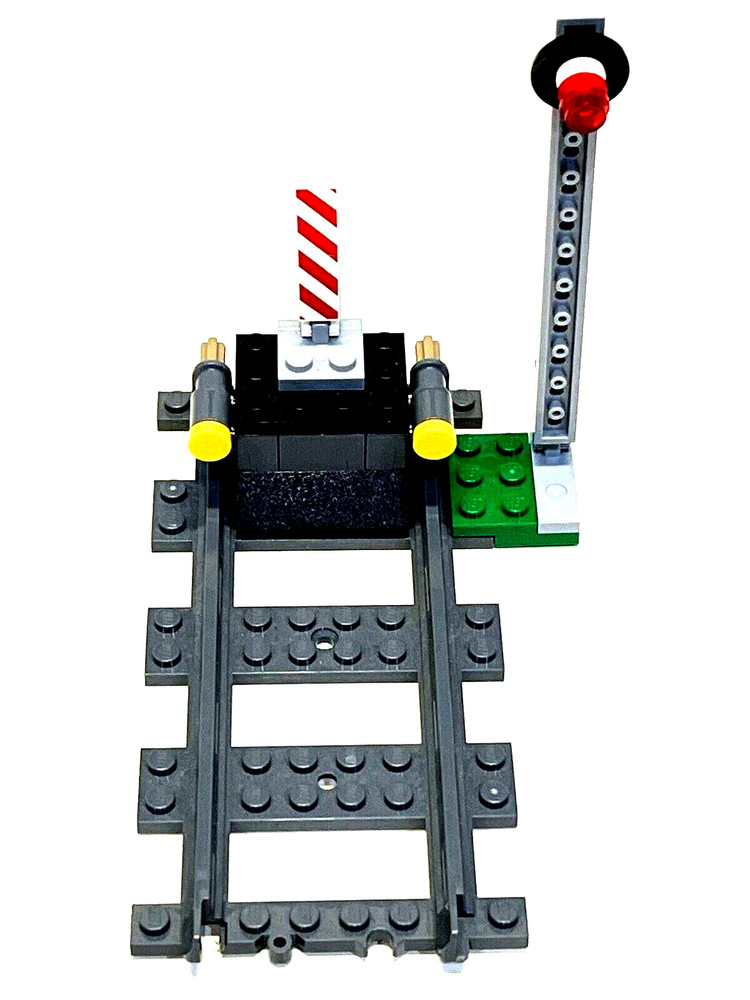 LEGO End Train Track Grey