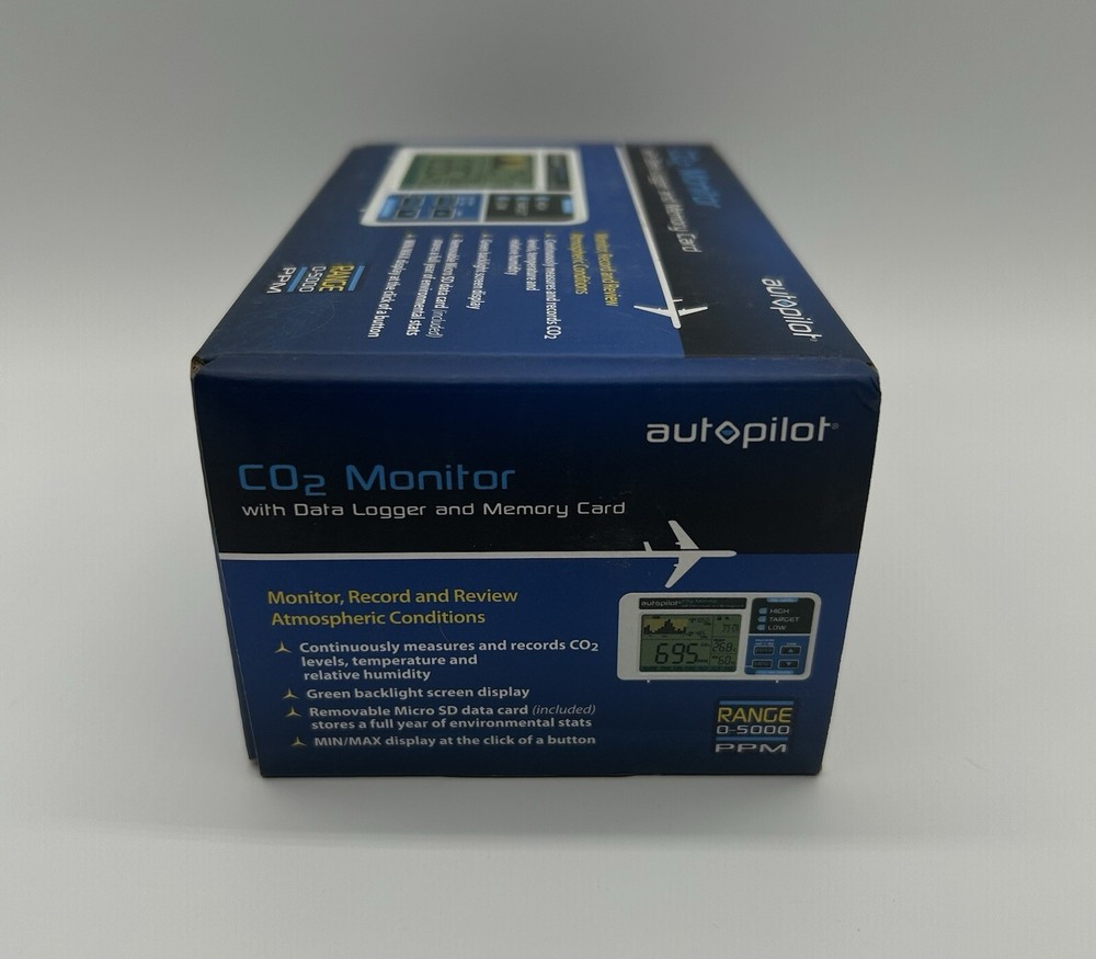 Autopilot Desktop CO2 Monitor, Memory & Logger