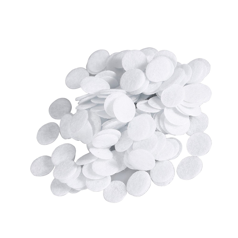 100pcs Cotton Filter Round Filtering Pads For Blackhead Removal Machine 40mm WT