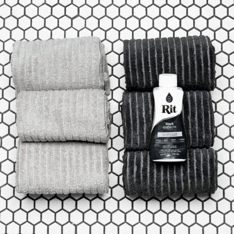 Rit All-Purpose Liquid Dye, Black, 8 fl oz (2-pack)