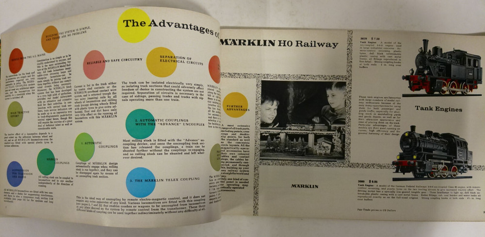 Vintage Marklin 1966/67 Catalog