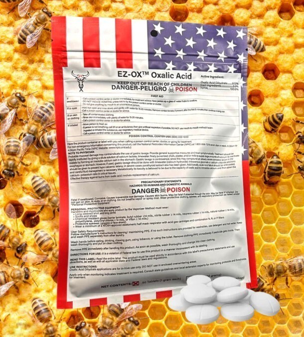 EZ-OX Varroa Mite Control Tablets   (100ct.)