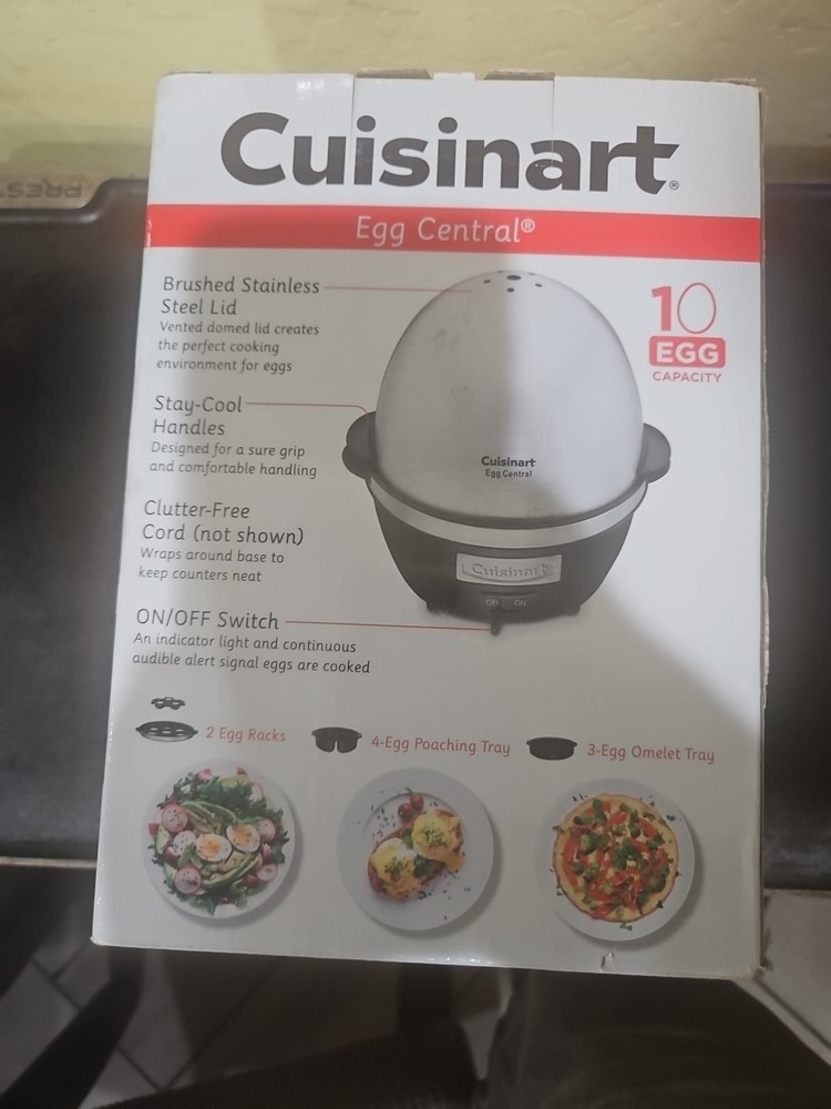 Cuisinart CEC-10 Egg Central Cooker with 10-Egg Capacity