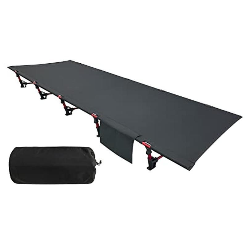 Ultralight Camping Cot Bed Stable 330lbs Capacity Easy Assembly & Disassembly US
