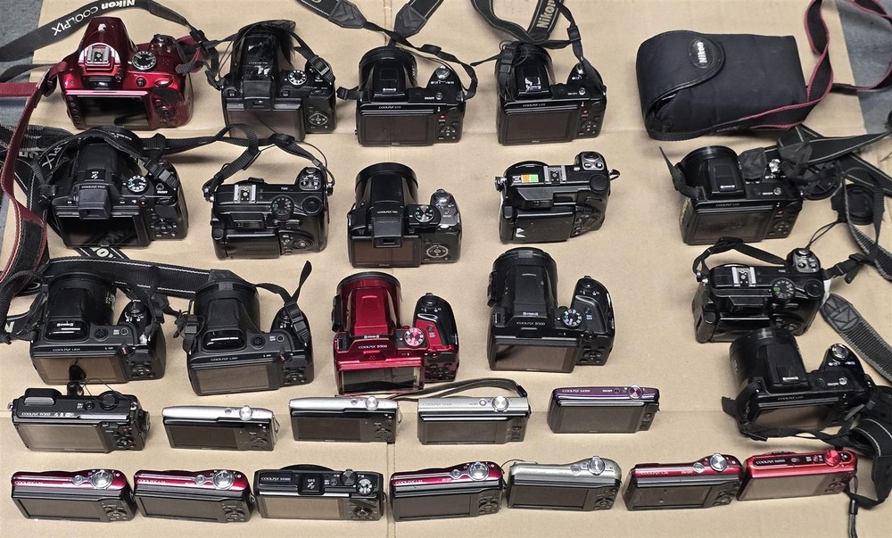 Nikon Camera Lot – 28x Mixed Models