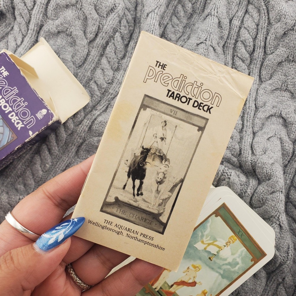 Prediction Tarot by Bernard Stringer 78 Card Tarot Deck USED