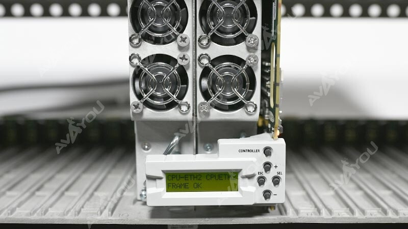 Miranda GV Densite 3 Kaleido MX 3RU - 2x PS and CPU-ETH2 Frame Controller Card