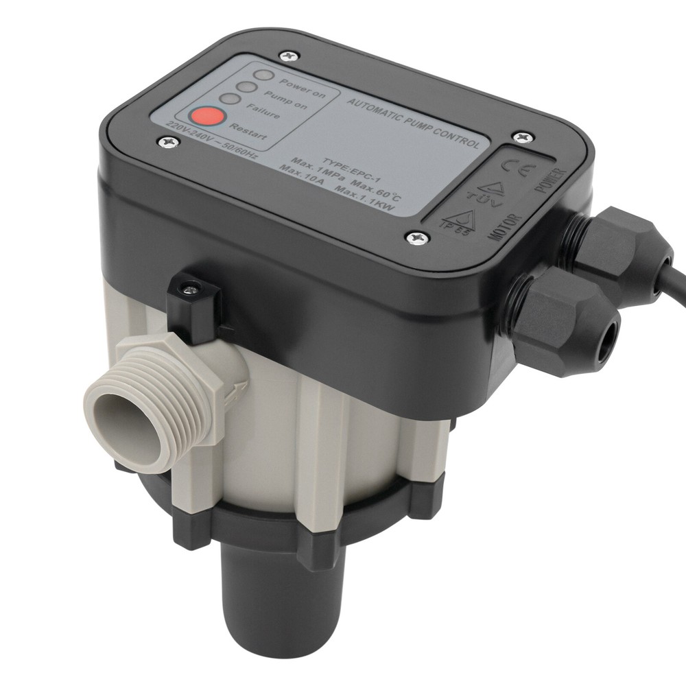 1.5 HP 115V Shallow Well Pump Garden Booster Jet Pump With Controller 1200 GPH