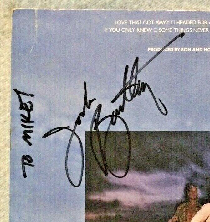 Firefall "Undertow" Vinyl - Autographed/Signed - Jock Bartley + 1