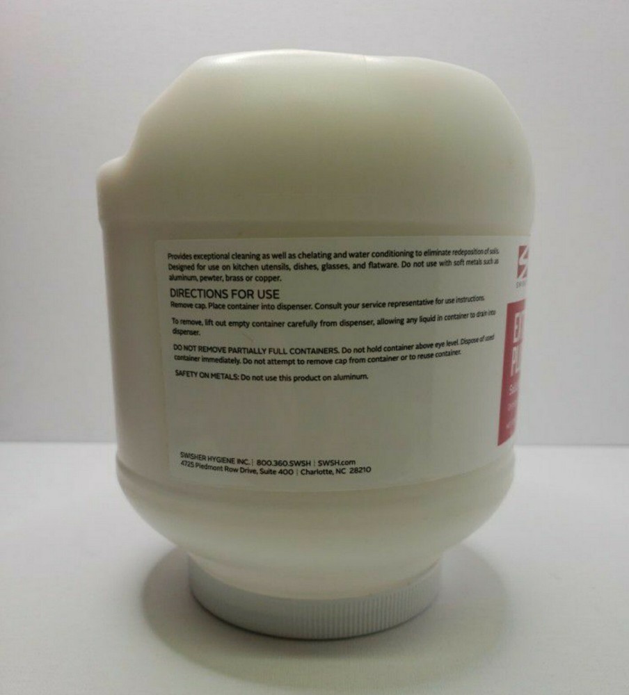 SWISHER EXTRA STRENGTH PLUS SOLID HIGH TEMP DISH MACHINE DETERGENT 8 LB.