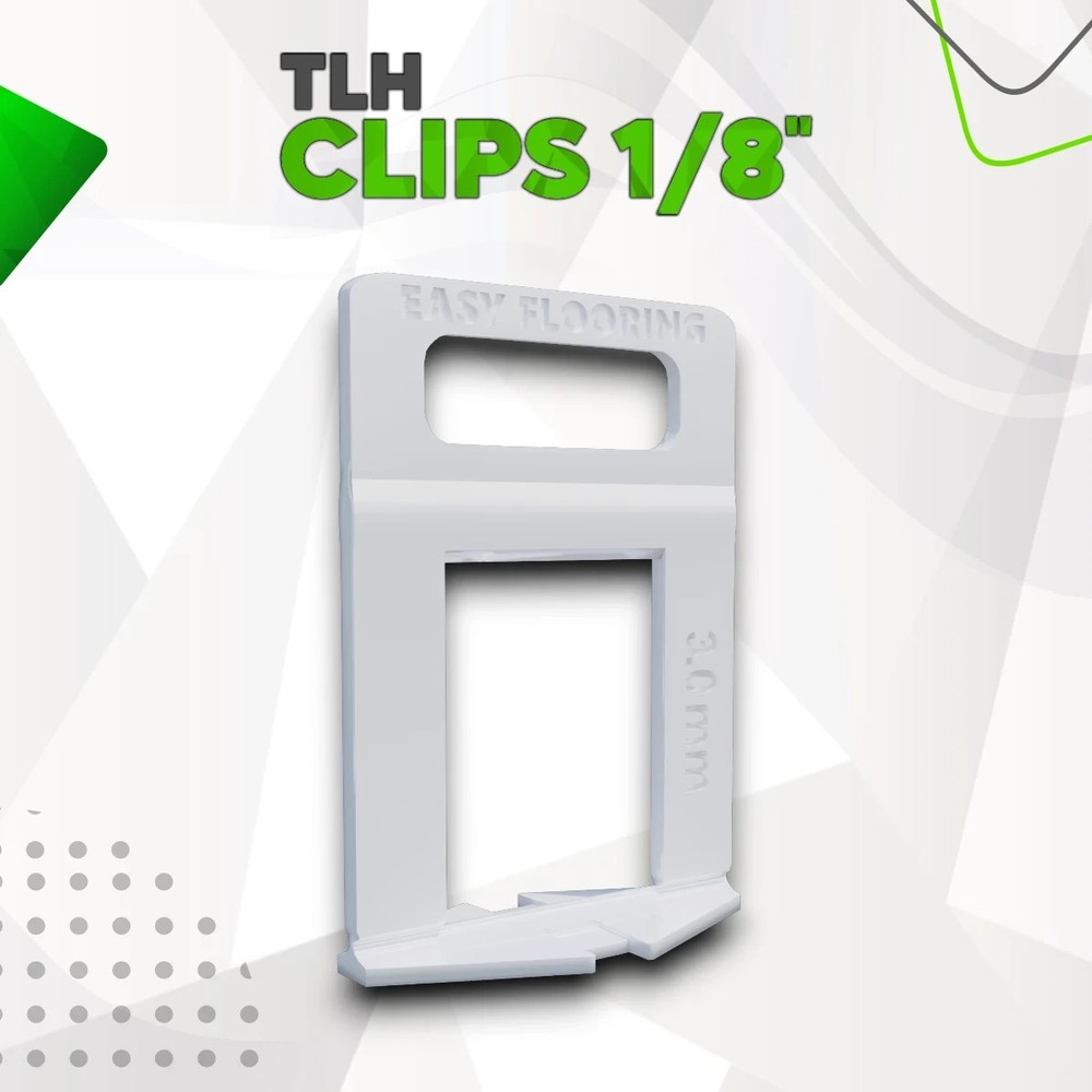 Marble Leveling Clips 1/8" – Medium Height Pieces