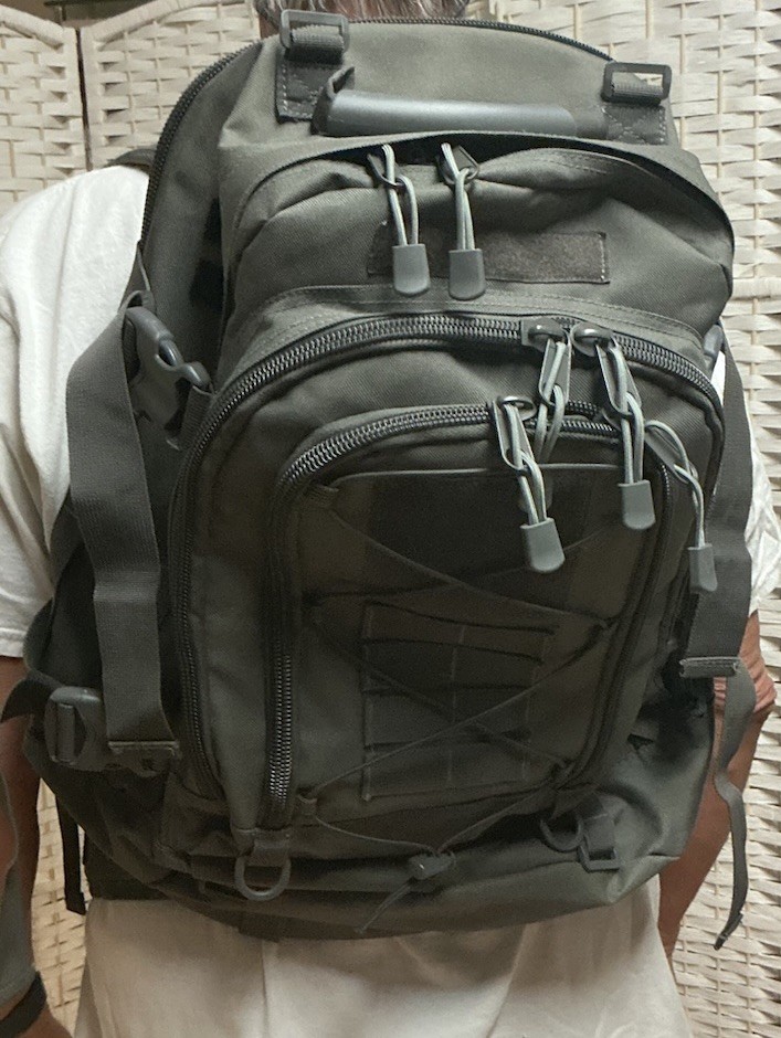 Tactical Backpack Expandable 40-64, 3-Day