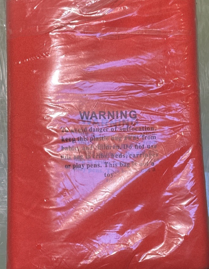 Waysle Red Square Tablecloth, 85 X 85