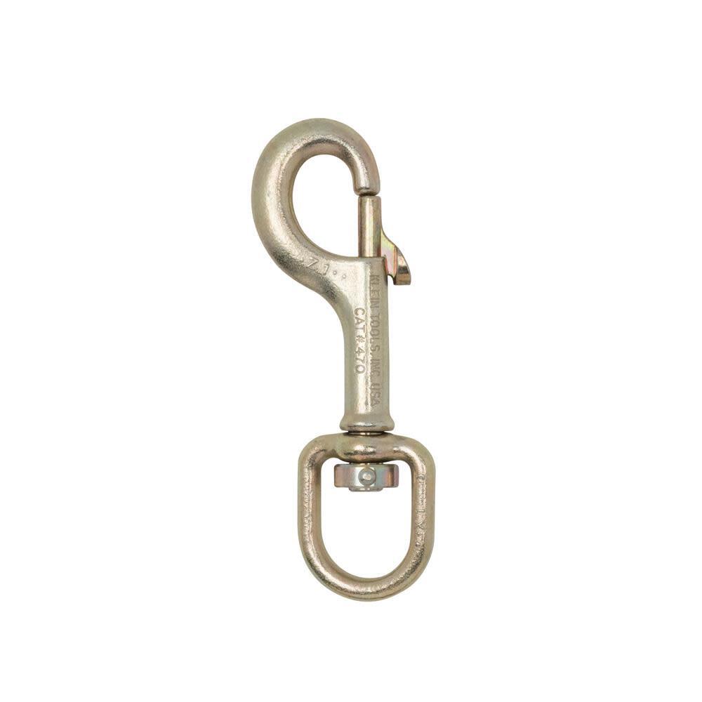 Klein Tools Swivel Hook With Plunger Latch