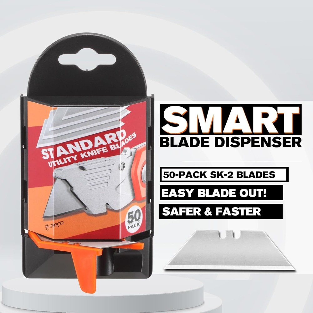 Heavy Duty Utility Knife Bulk Pack - 20 Folding Knives