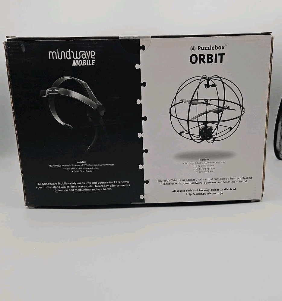 Puzzlebox Orbit Neurosky Mindwave Mobile Helicopter