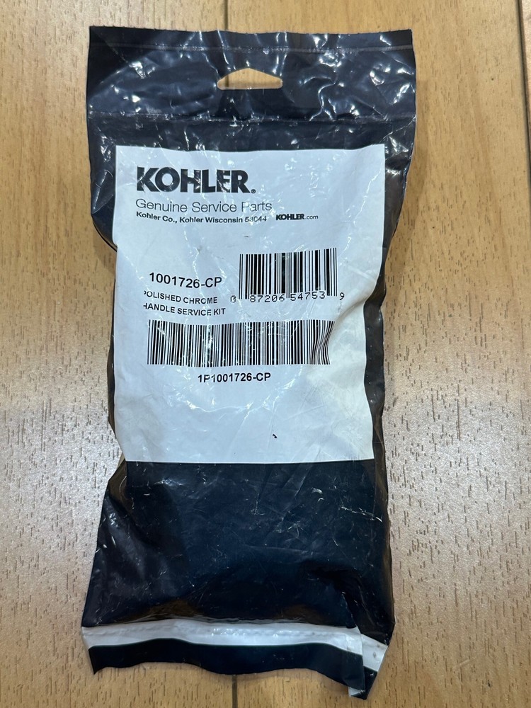 Genuine Kohler 1001726-CP Handle Service Kit, Polished Chrome