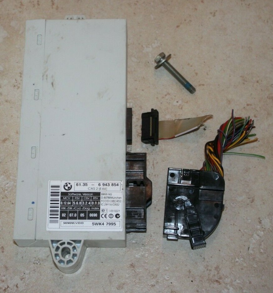 CAS2 1 3 5 6 Series E60 E61 E63 E64 ACCESS SYSTEM CONTROL UNIT 61.35 - 6 943 854