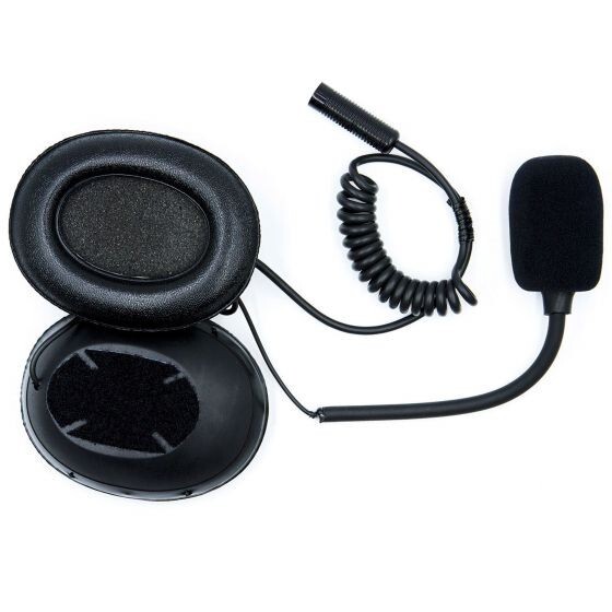 ZeroNoise Open Face Helmet Intercom Headset Connector Female