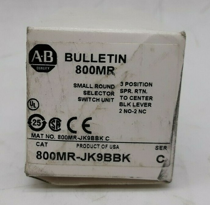 Allen-Bradley 800MR-JK9BBK Selector Switch