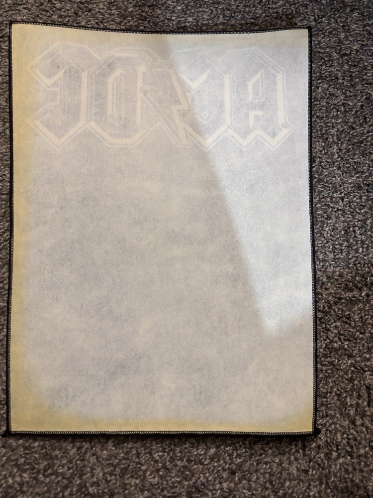LARGE IMPORT AC/DC BACK FOR THOSE ABOUT TO ROCK BACK PATCH