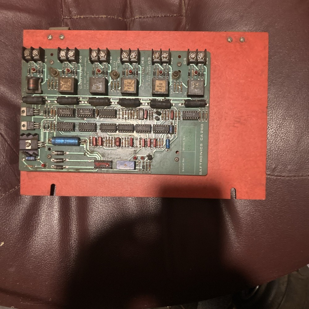 Saftronics Soft Starter Control Board.  480V, CA260BD