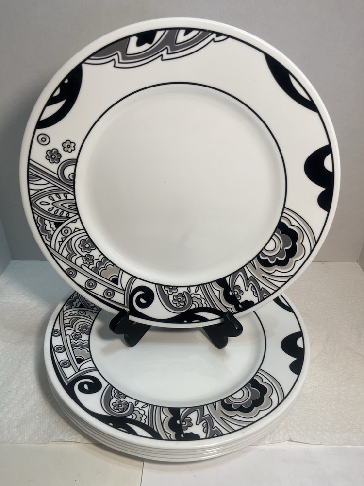 6 Corelle Vitrelle 10.5" Dinner Plates Nice 1802