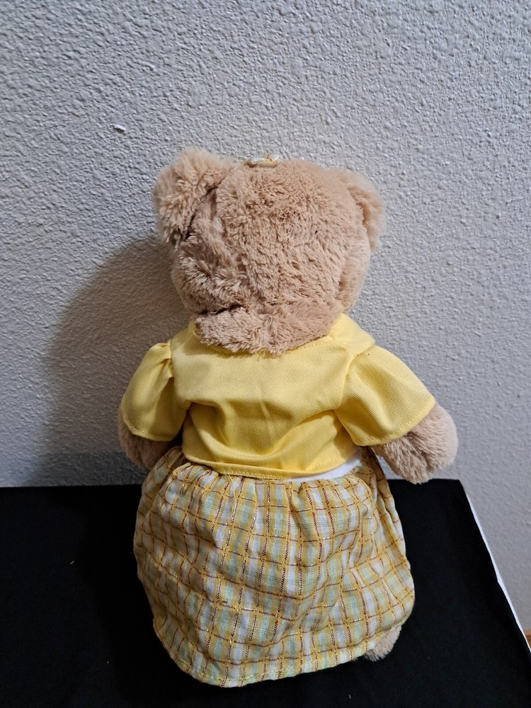 Nova Plush Cherish 2011 Yellow Plaid Dress
