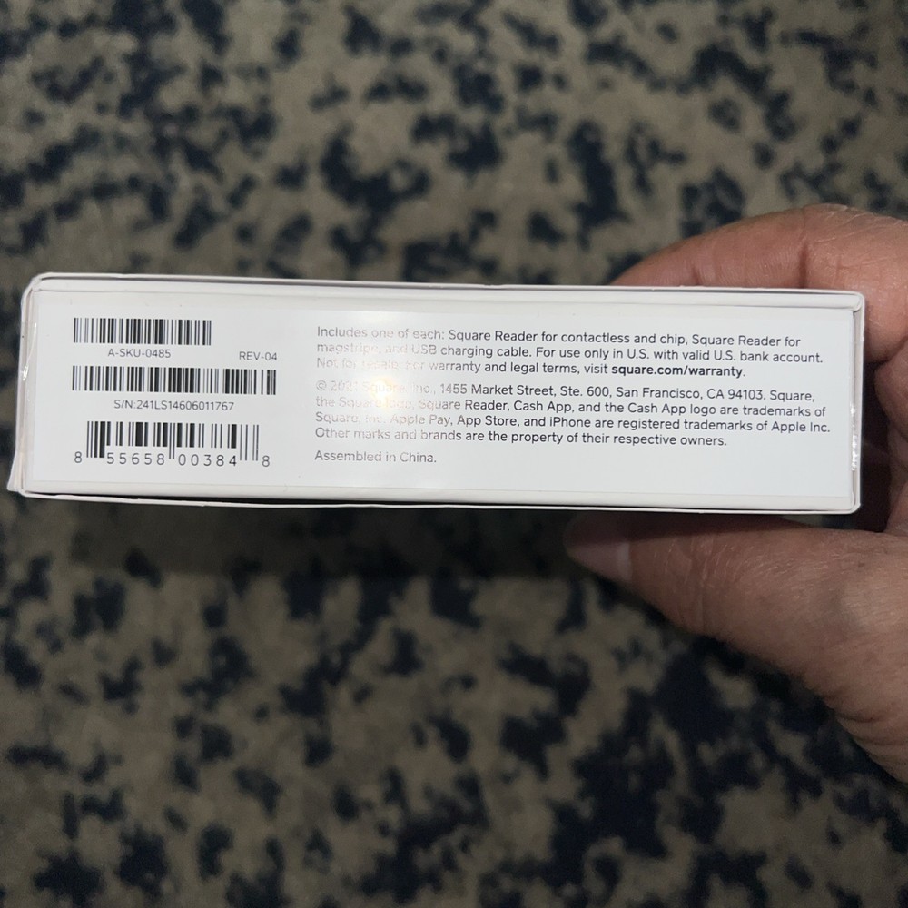 Square A-SKU-0523 Reader for Magstripe Lightning Connector