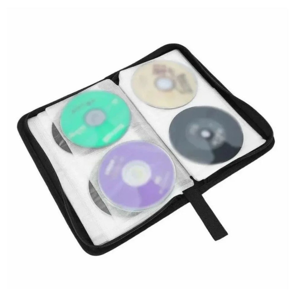 80-Sleeve Disc DVD CD Disc Holder Carry Case Protector Storage Bag Wallets....