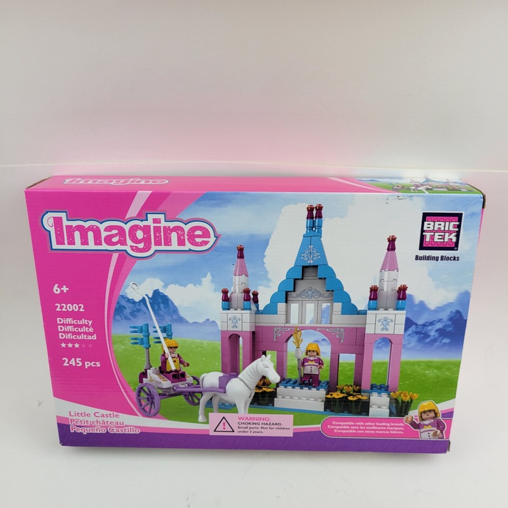 Brictek-Imagine Little Castle- 22002. New