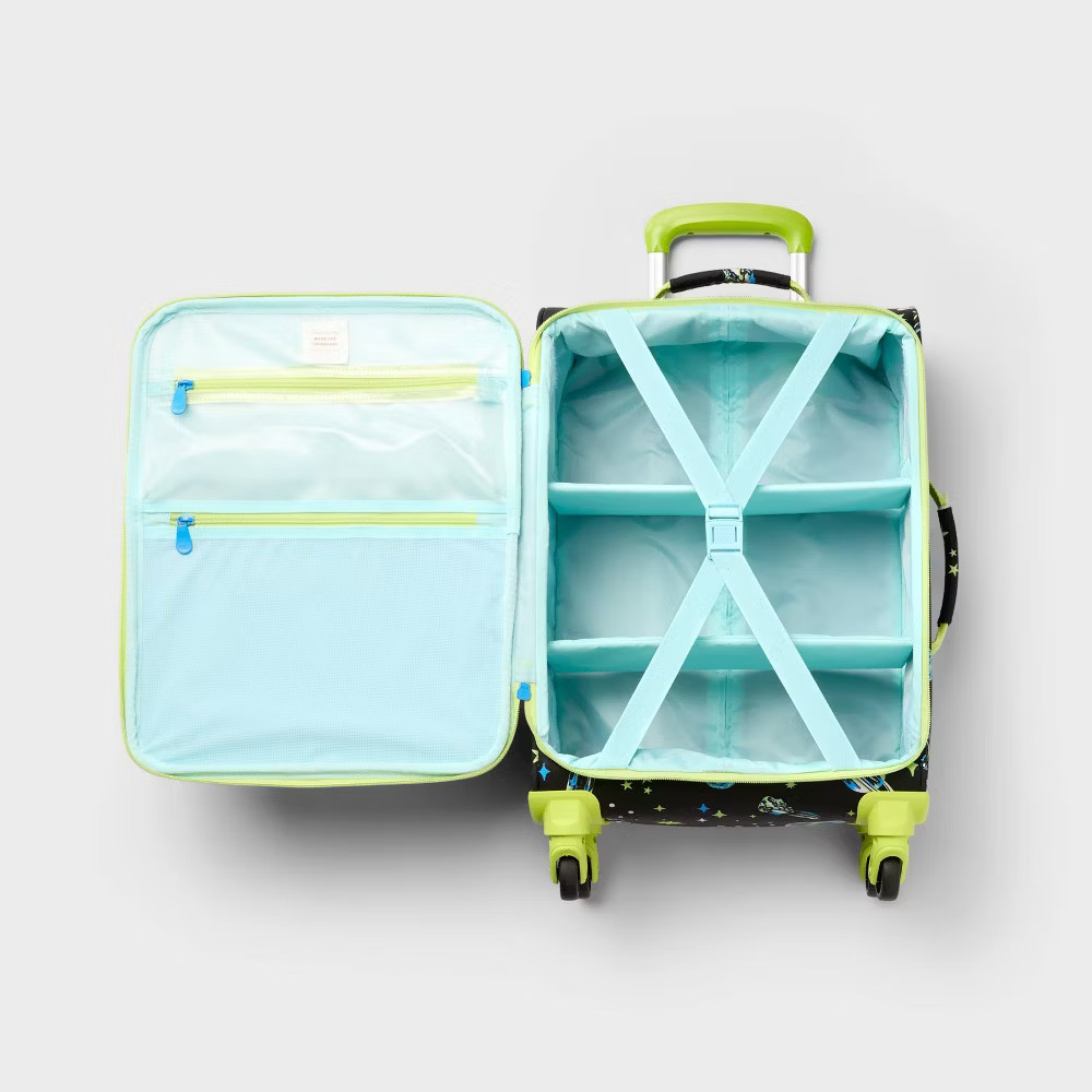 Kids' Softside Carry On Spinner Suitcase Space - Cat & Jack️