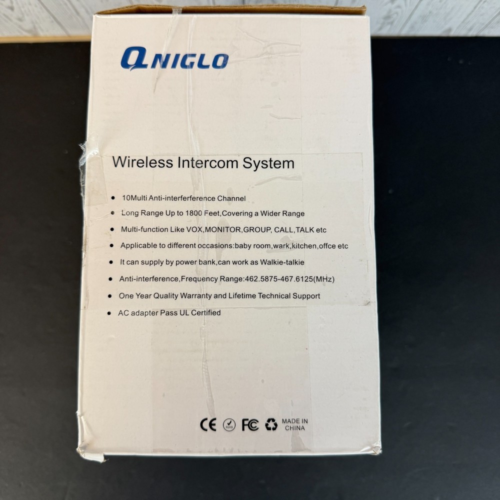 Wireless Intercom System