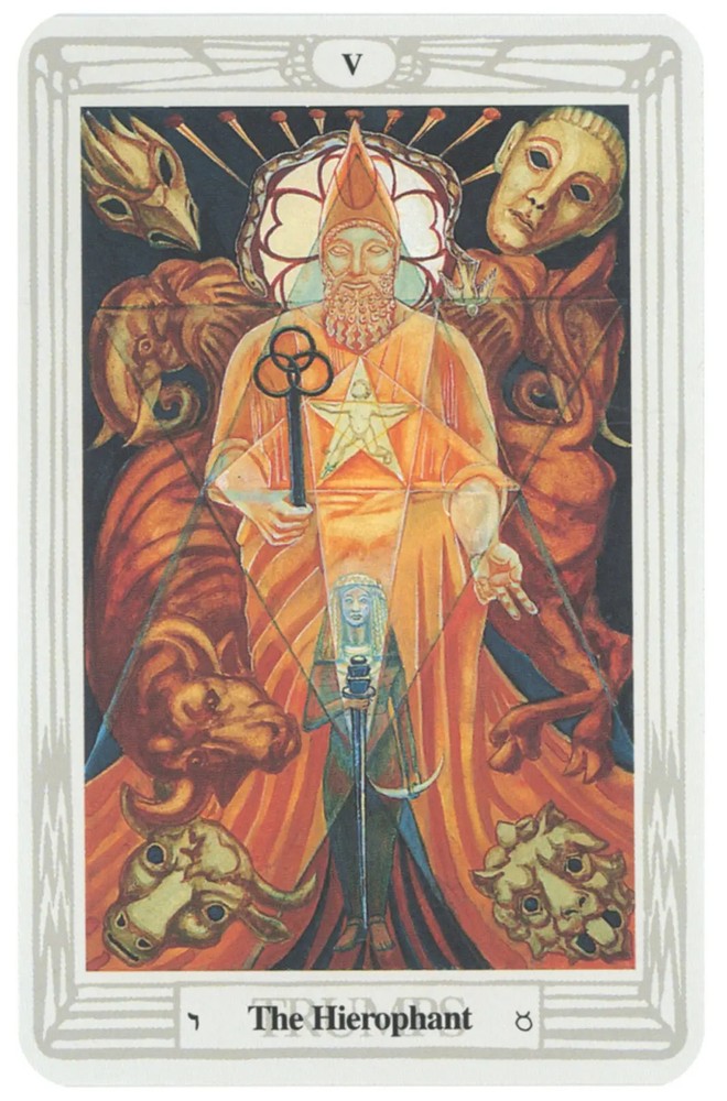 Crowley Thoth Small Tarot Deck Aleister Crowley