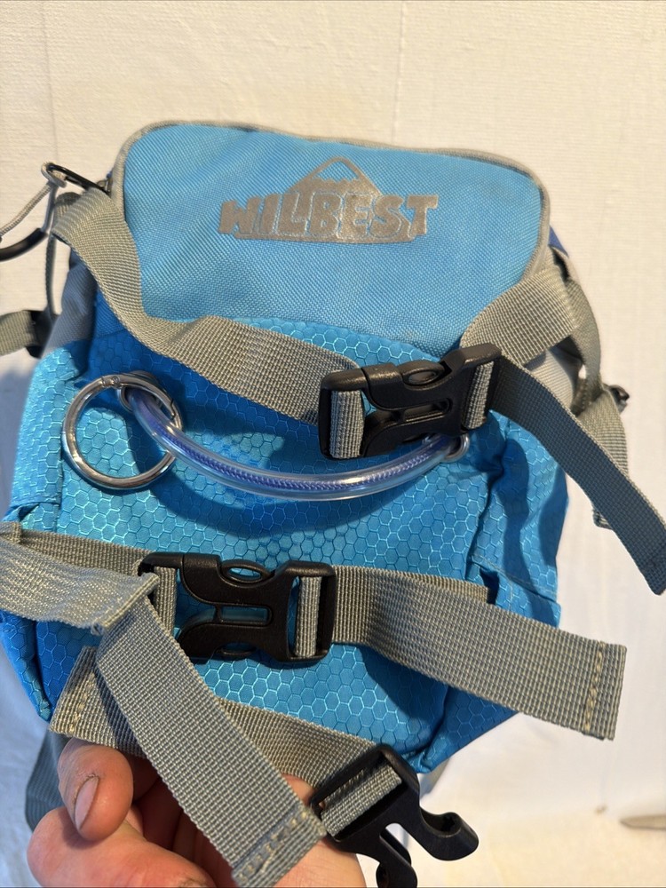Kids Ski Training Harness Backpack Snowboard Trainer Leash Speed Control Blue