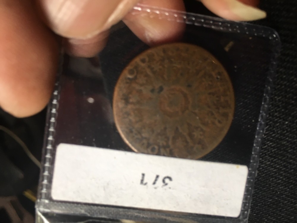 Comstallatio blunt rays coin