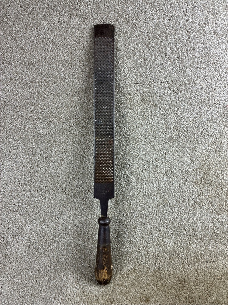 Vintage Enderes Wood Rasp w/ Wood Handle