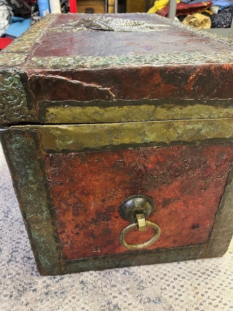 Antique Chinese or Tibetan chest